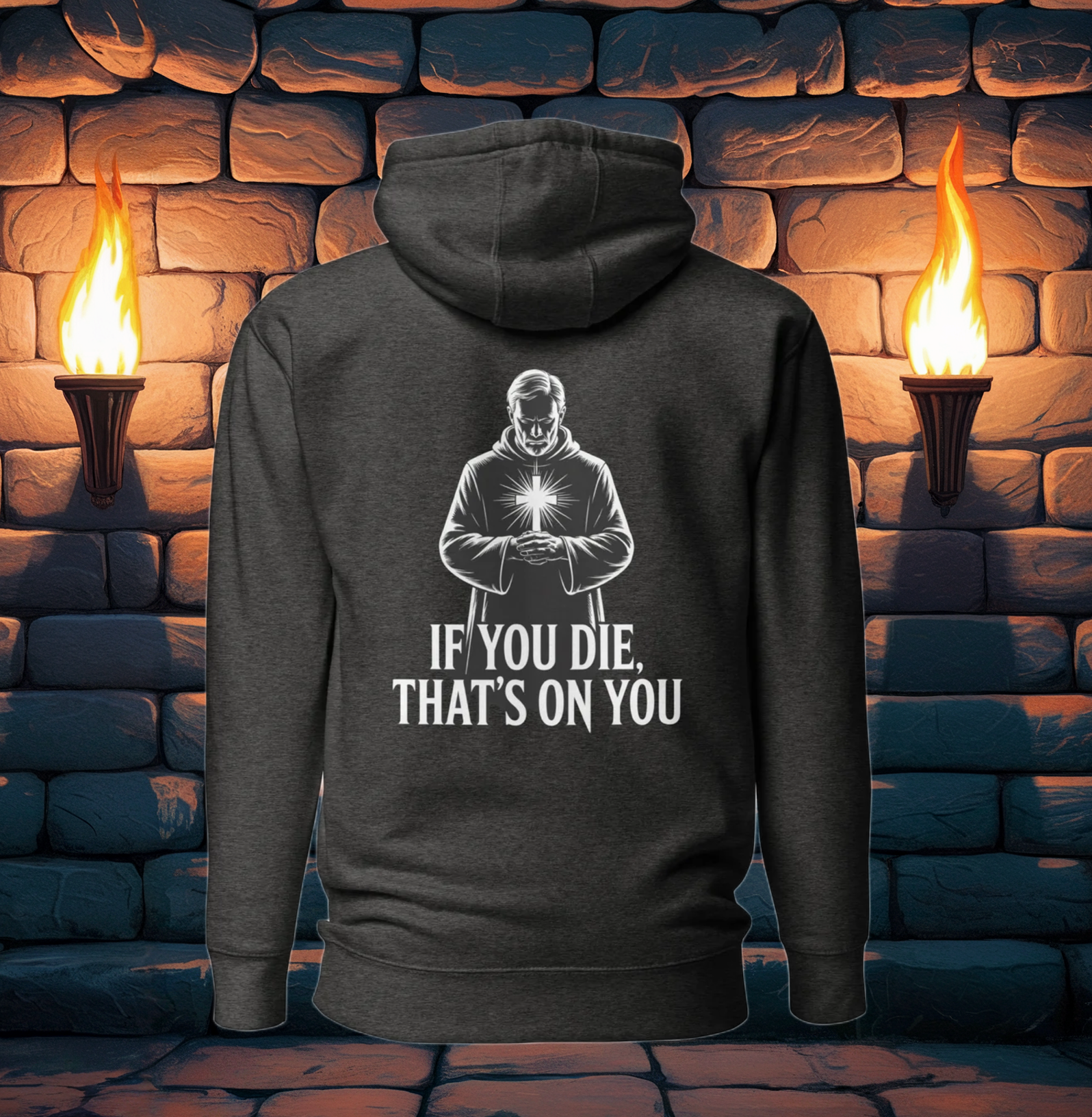 Cleric: If you die, that's on you